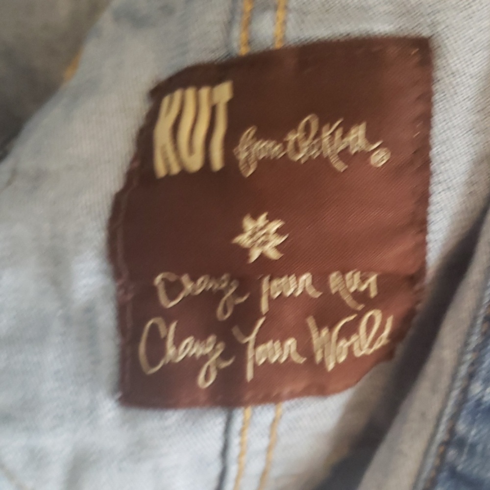 EUC Kut From The Kloth Denim Jacket - Picture 6 of 6